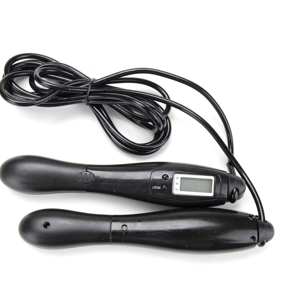 Jump Rope with Digital Counter Tangle-Free Indoor Outdoor Fitness